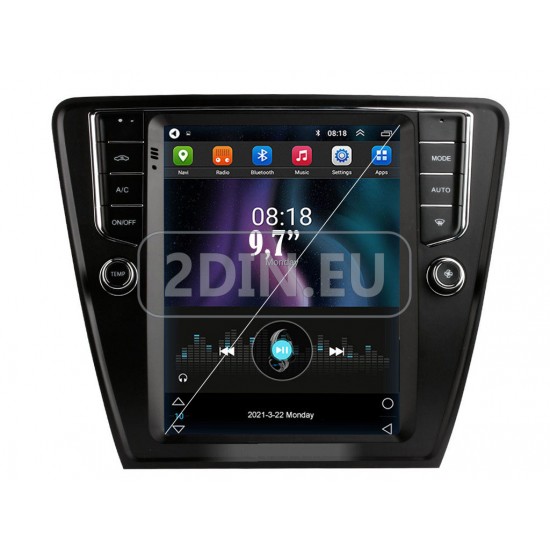 SKODA OCTAVIA - 9.7" МУЛТИМЕДИЯ / Навигация android 16